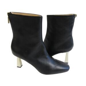 Dear Frances Samba Boot Black Leather 40/9-9.5‎